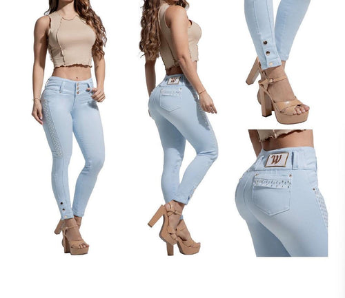 Jeans Colombiano Levantacola Ref808151