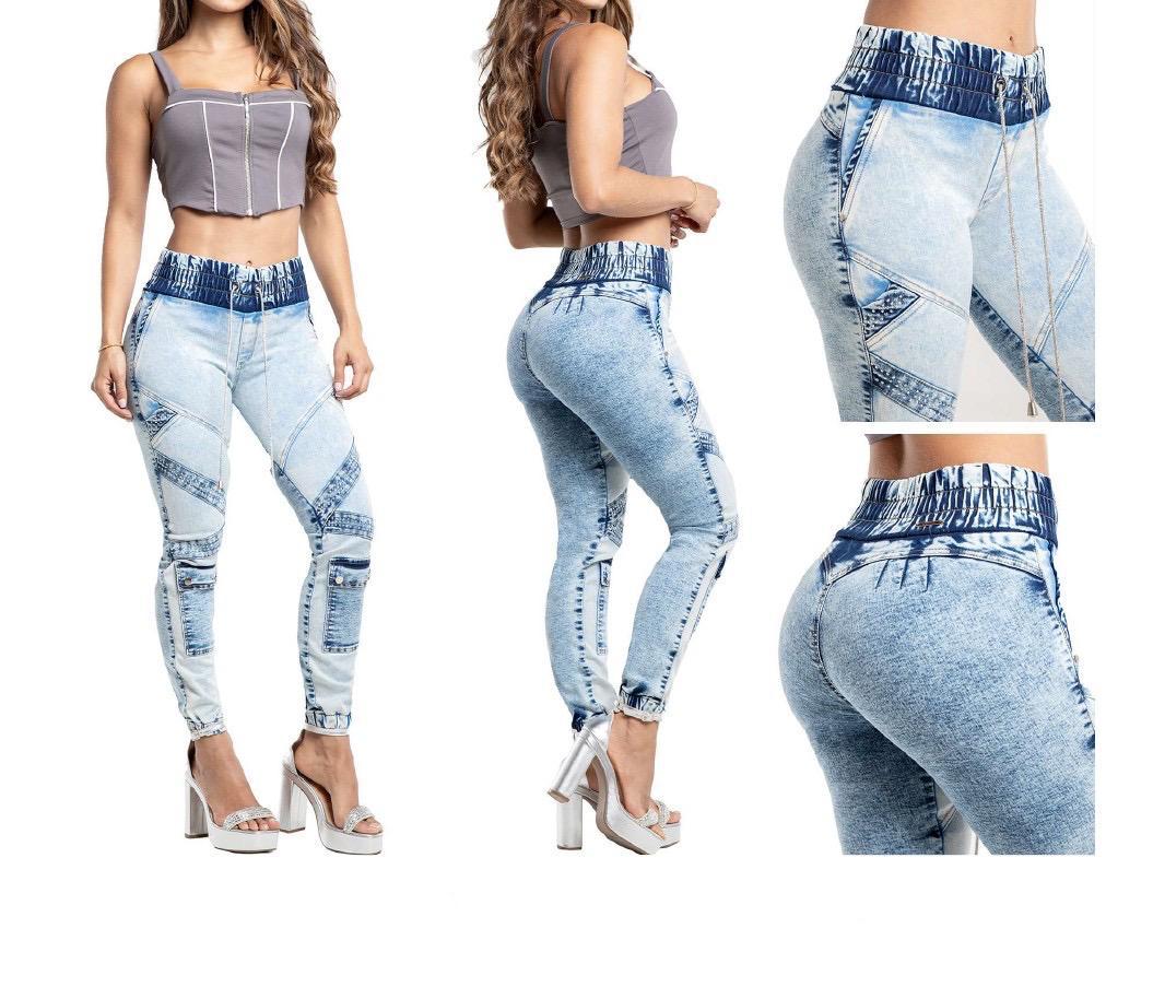 Jeans-Jogger Colombiano Levantacola Ref90755