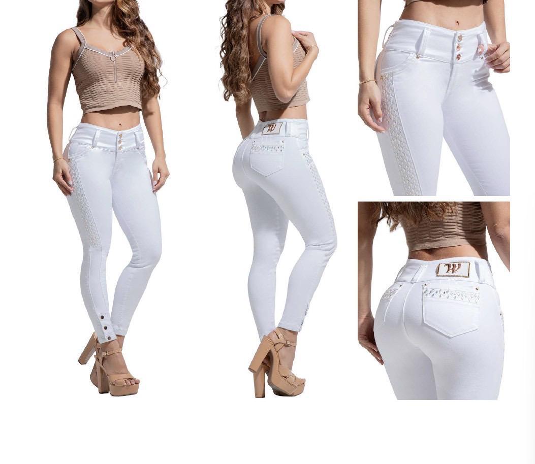 Jeans Colombiano Levantacola Ref 80815