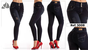 Jeans Colombiano Levantacola V5008