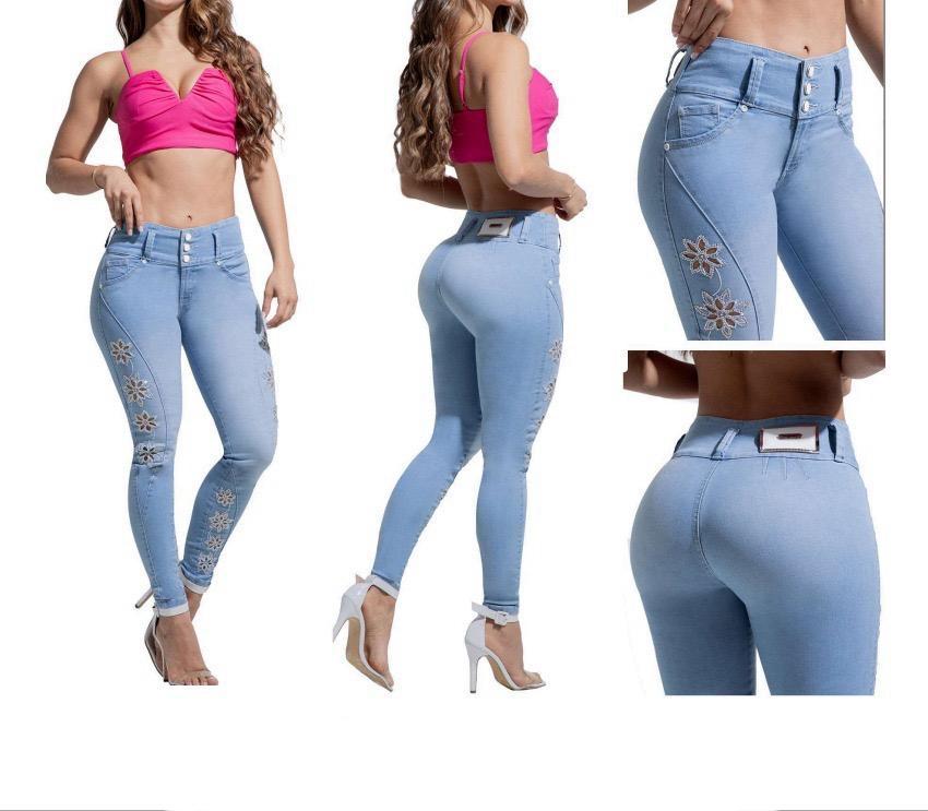 Jeans Colombiano Levantacola Ref80827