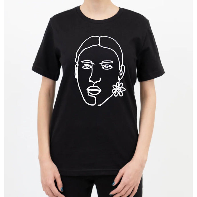 Woman Face T-Shirt