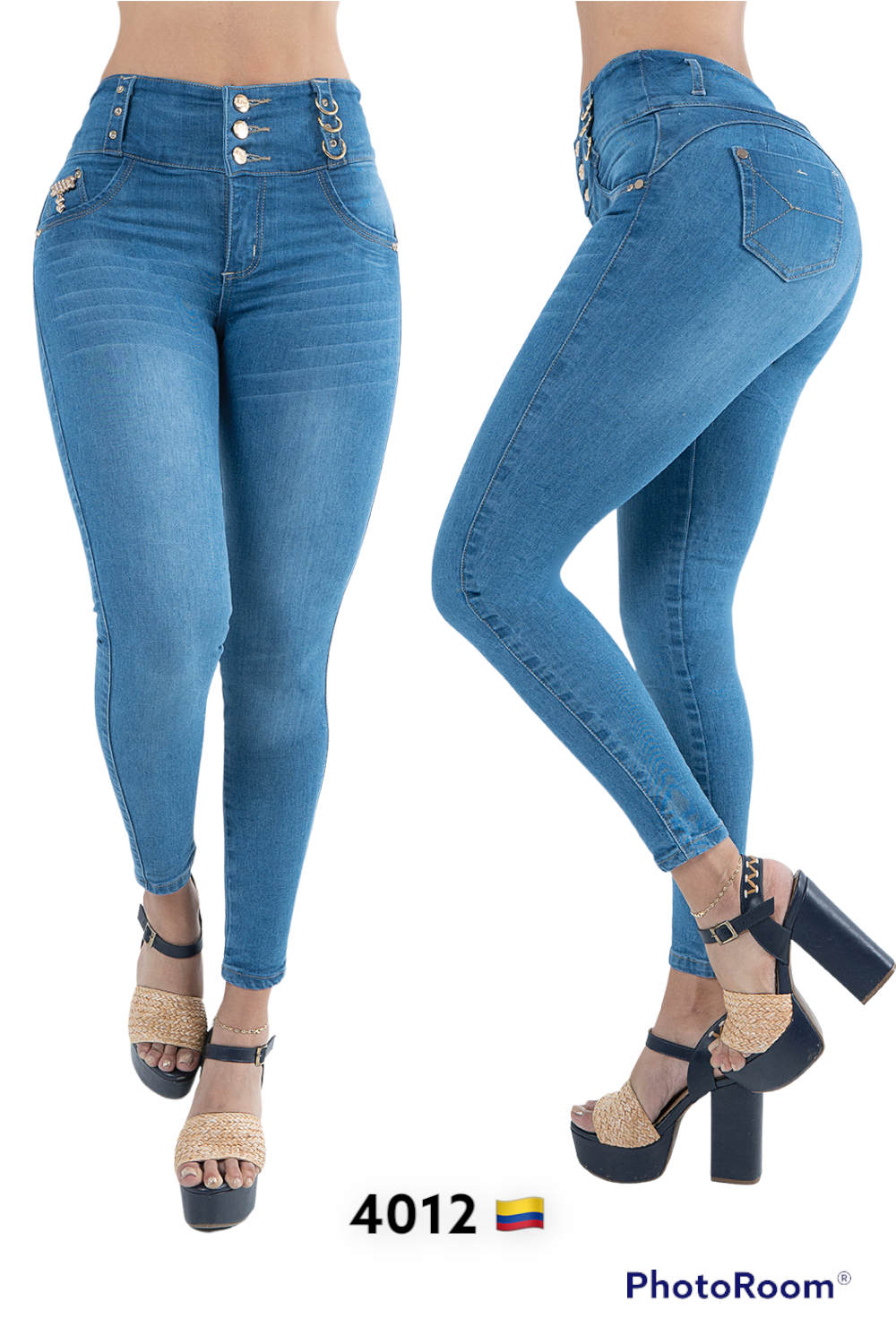 Jeans Colombiano KIWI 4012 – Colombian Jeans & Fajas