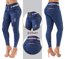 Load image into Gallery viewer, Jeans Colombiano Tobillero 0405EU