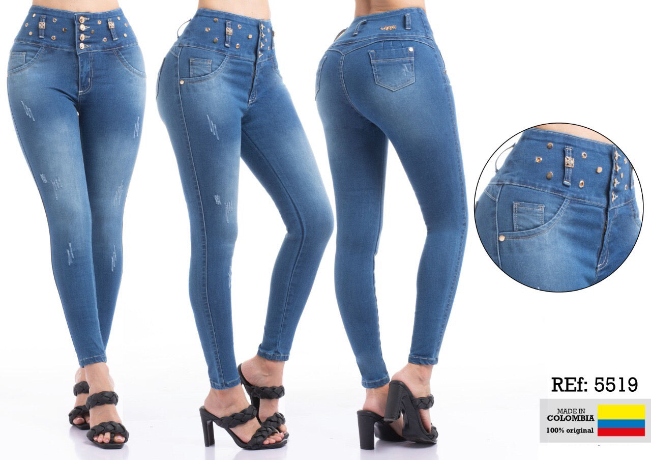 Jeans Colombiano Verox 5519 Wholesale (12 piezas) – Colombian Jeans & Fajas