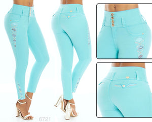 Push Up Colombian Jeans 6721